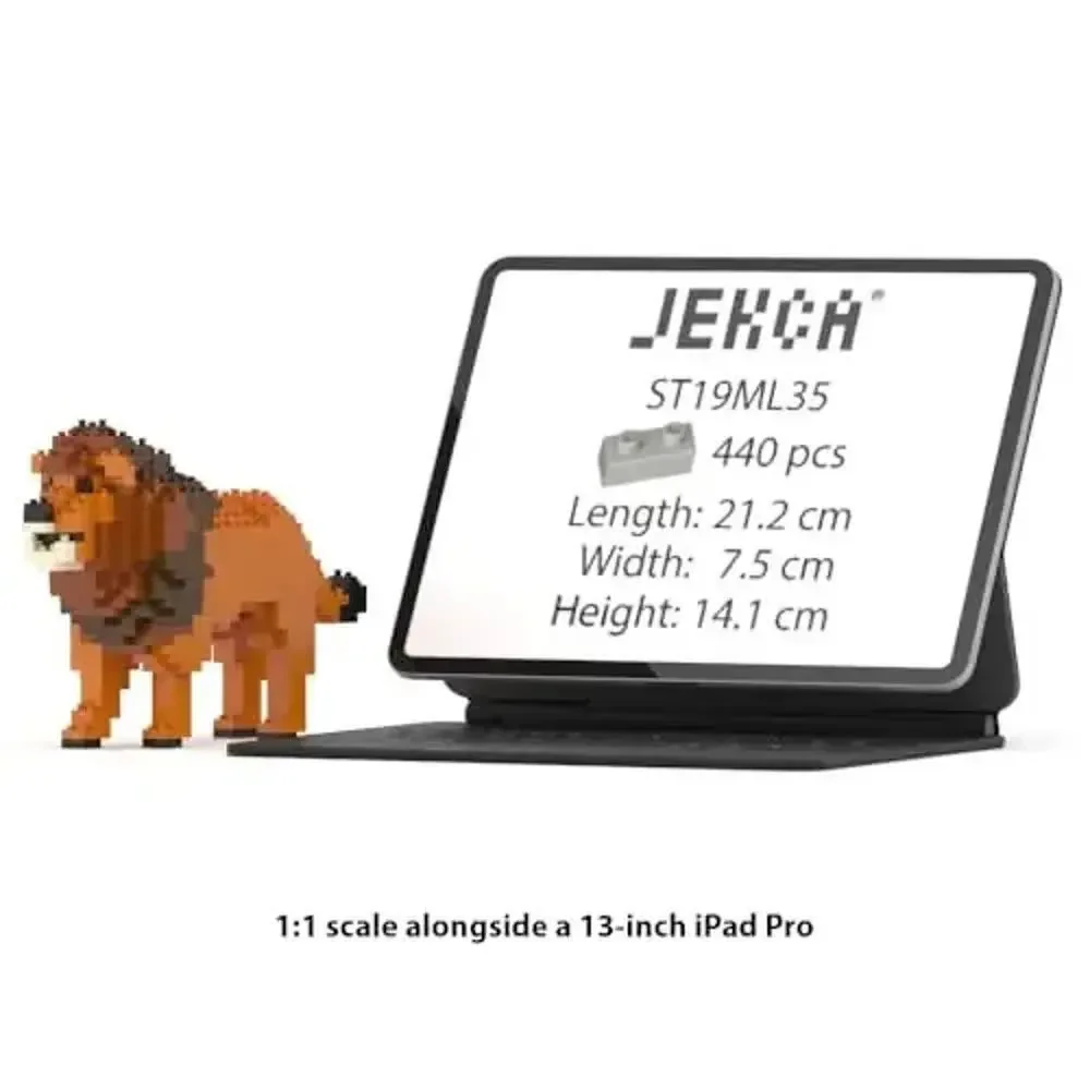 JEKCA Lion 02S Building Blocks 440+ Pieces ST19ML35
